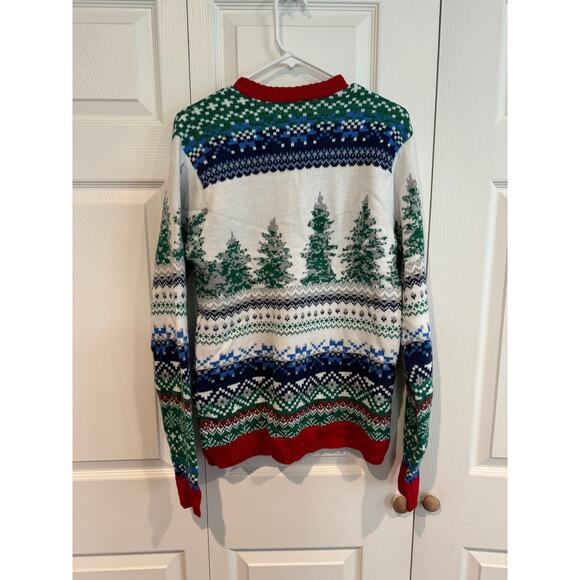 New Ugly Sweater Reindeer drink pouch sweater size medium - Picture 5 of 7